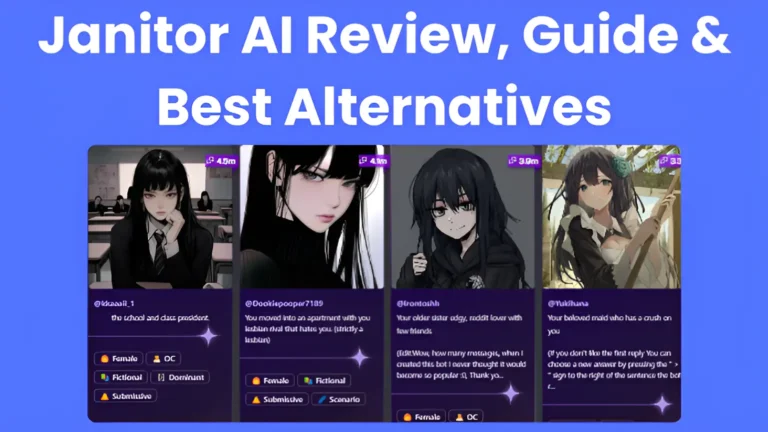 Janitor AI Login, Review & Best Alternatives